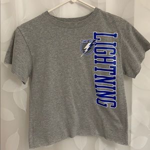 NHL Tampa Bay Lightening crop top